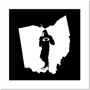 Ohio BIgfoot Posters and Art